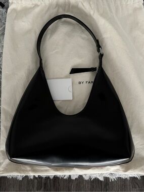 By Far Black Amber Shoulder Bag
